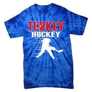 Turkey Ice Hockey Fans Jersey Turkish Hockey Team Supporter Cool Gift Tie-Dye T-Shirt