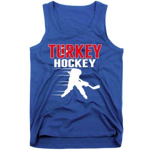 Turkey Ice Hockey Fans Jersey Turkish Hockey Team Supporter Cool Gift Tank Top