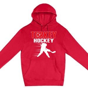 Turkey Ice Hockey Fans Jersey Turkish Hockey Team Supporter Cool Gift Premium Pullover Hoodie