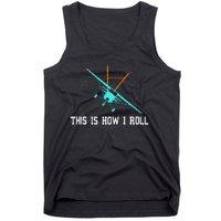 This Is How We Roll Pilot Funny Airplane Aircraft Tees Tank Top