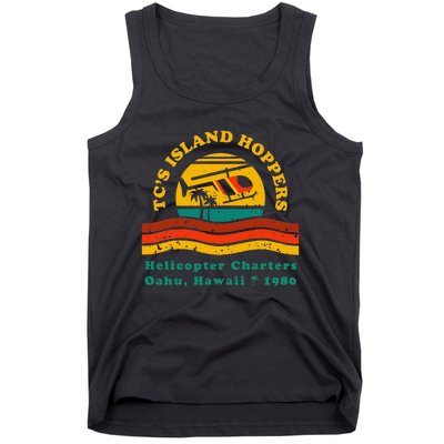 TcS Island Hoppers Helicopter Charters Hawaii Since 1980 Tank Top