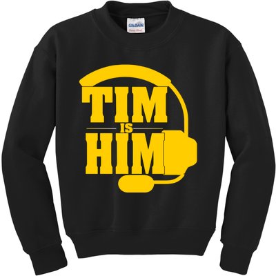 Tim Is Him Kids Sweatshirt