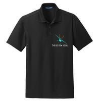 This Is How We Roll Pilot Funny Airplane Aircraft Tees Dry Zone Grid Polo