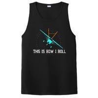 This Is How We Roll Pilot Funny Airplane Aircraft Tees PosiCharge Competitor Tank