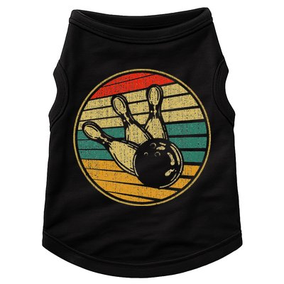 This Is How I Roll Vintage Retro Bowling 60s 70s Bowler Doggie Tank