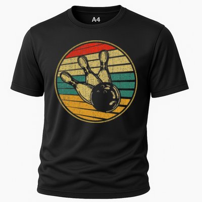 This Is How I Roll Vintage Retro Bowling 60s 70s Bowler Performance Shirt