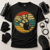 This Is How I Roll Vintage Retro Bowling 60s 70s Bowler Performance Shirt