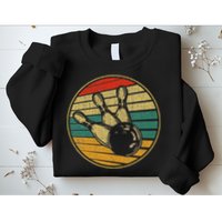 This Is How I Roll Vintage Retro Bowling 60s 70s Bowler Sweatshirt