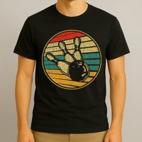 This Is How I Roll Vintage Retro Bowling 60s 70s Bowler T-Shirt