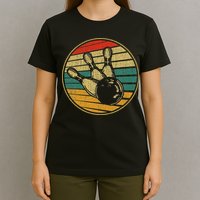 This Is How I Roll Vintage Retro Bowling 60s 70s Bowler T-Shirt