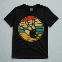 This Is How I Roll Vintage Retro Bowling 60s 70s Bowler T-Shirt