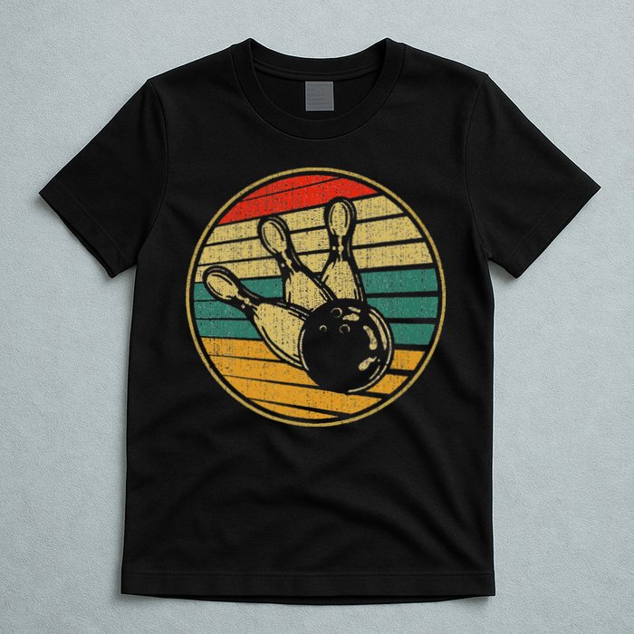 This Is How I Roll Vintage Retro Bowling 60s 70s Bowler T-Shirt