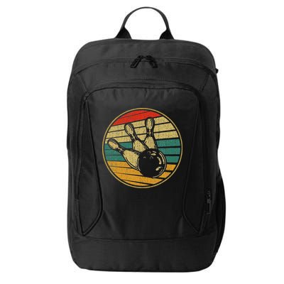 This Is How I Roll Vintage Retro Bowling 60s 70s Bowler City Backpack