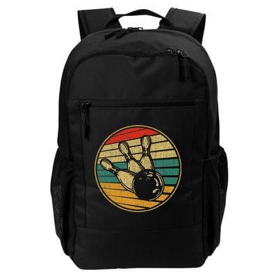 This Is How I Roll Vintage Retro Bowling 60s 70s Bowler Backpack