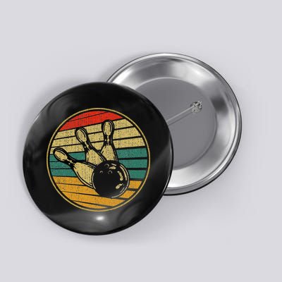 This Is How I Roll Vintage Retro Bowling 60s 70s Bowler Button