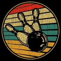 This Is How I Roll Vintage Retro Bowling 60s 70s Bowler Button
