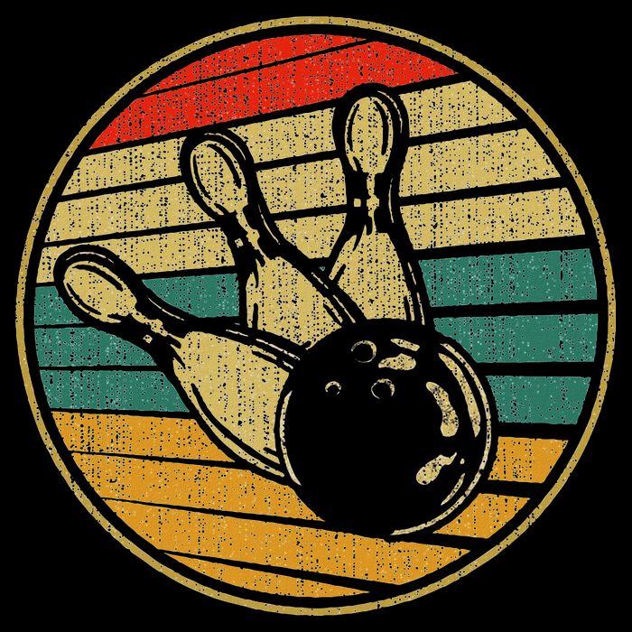 This Is How I Roll Vintage Retro Bowling 60s 70s Bowler Button
