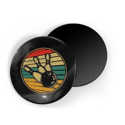 This Is How I Roll Vintage Retro Bowling 60s 70s Bowler Magnet