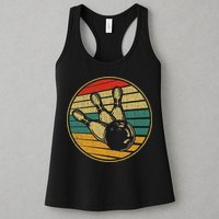 This Is How I Roll Vintage Retro Bowling 60s 70s Bowler Womens Tank Top