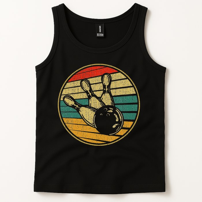 This Is How I Roll Vintage Retro Bowling 60s 70s Bowler Tank Top