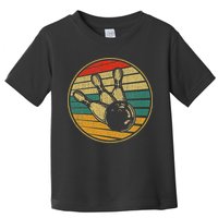 This Is How I Roll Vintage Retro Bowling 60s 70s Bowler Toddler T-Shirt