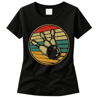 This Is How I Roll Vintage Retro Bowling 60s 70s Bowler Womens T-Shirt