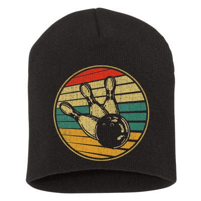 This Is How I Roll Vintage Retro Bowling 60s 70s Bowler Short Acrylic Beanie