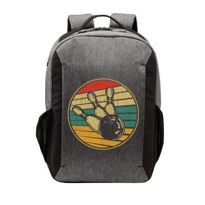 This Is How I Roll Vintage Retro Bowling 60s 70s Bowler Vector Backpack
