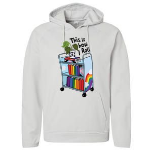 This Is How I Roll Pride Lgbtqia Library Performance Fleece Hoodie