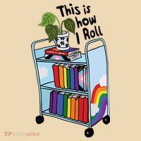 This Is How I Roll Pride Lgbtqia Library Drawstring Bag