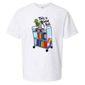 This Is How I Roll Pride Lgbtqia Library Sueded Cloud Jersey T-Shirt