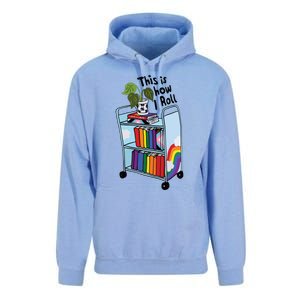 This Is How I Roll Pride Lgbtqia Library Unisex Surf Hoodie