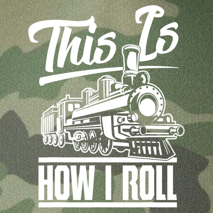 This Is How I Roll Train Engineer & Railroad Lovers TShirt Legacy Tie Dye Trucker Hat