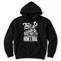 This Is How I Roll Train Engineer & Railroad Lovers TShirt Hoodie