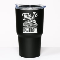 This Is How I Roll Train Engineer & Railroad Lovers TShirt Tumbler