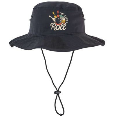 This Is How I Roll Retro Bowling Bowler Funny Gift Great Gift Bucket Hat