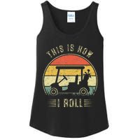 This Is How I Roll Golf Cart Ladies Essential Tank