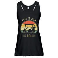 This Is How I Roll Golf Cart Ladies Essential Flowy Tank