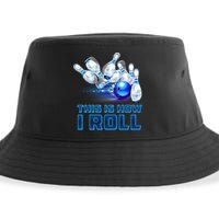This Is How I Roll Bowling Cool Gift Sustainable Bucket Hat