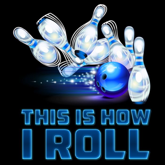 This Is How I Roll Bowling Cool Gift Bucket Hat