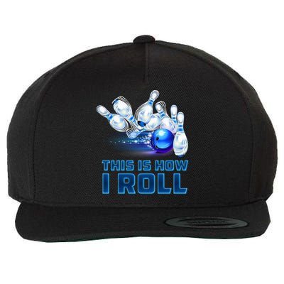This Is How I Roll Bowling Cool Gift Wool Snapback Cap