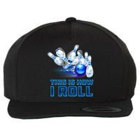 This Is How I Roll Bowling Cool Gift Wool Snapback Cap