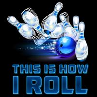 This Is How I Roll Bowling Cool Gift Wool Snapback Cap