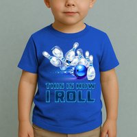This Is How I Roll Bowling Cool Gift Toddler T-Shirt