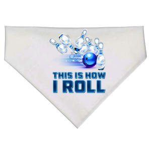 This Is How I Roll Bowling Cool Gift USA-Made Doggie Bandana