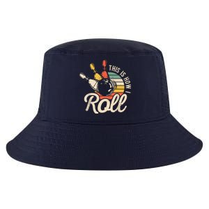 This Is How I Roll Retro Bowling Team Bowler Women Men Cool Comfort Performance Bucket Hat