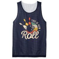 This Is How I Roll Retro Bowling Team Bowler Women Men Mesh Reversible Basketball Jersey Tank