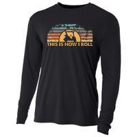 This Is How I Roll Vintage Golf Cart Cooling Performance Long Sleeve Crew