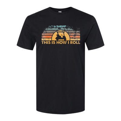 This Is How I Roll Vintage Golf Cart Softstyle CVC T-Shirt