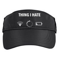 Things I Hate Gift Funny Computer Gamers Nerds And Geeks Gift Adult Drive Performance Visor